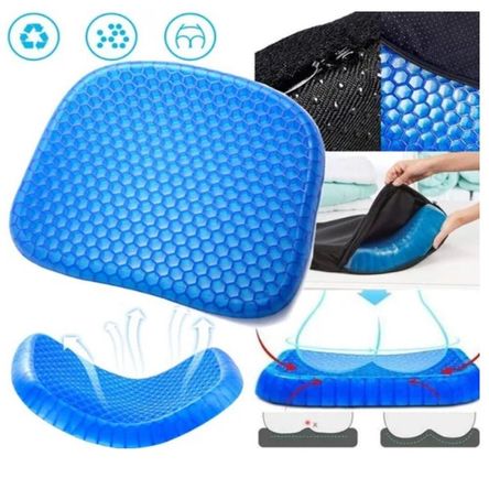 Cojín de Soporte de Gel Confortable con Funda Cojín de Soporte de Gel Confortable con Funda
