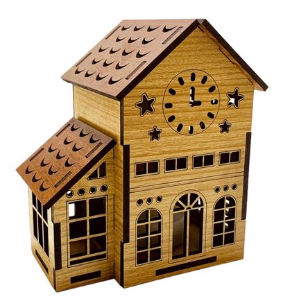 Casita Edw-Art Studio Modelo Ventanal Simple con Iluminación