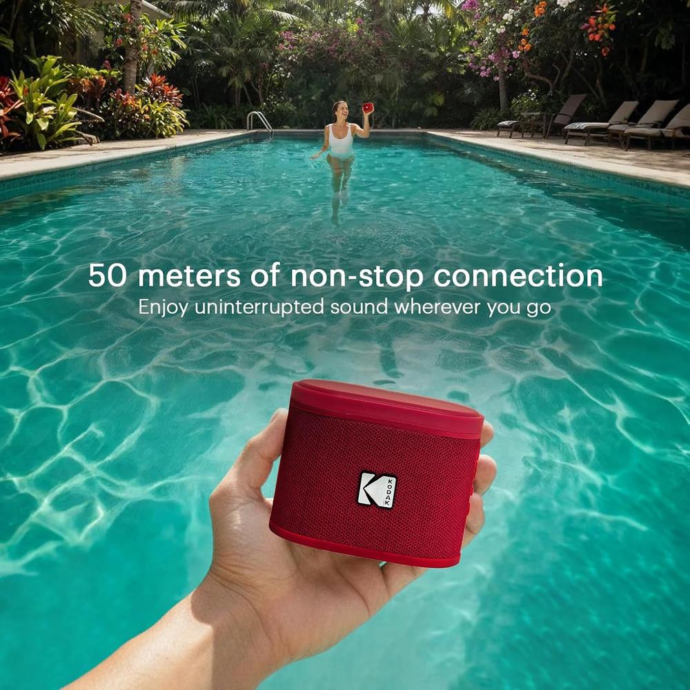 Kodak Soundbrix altavoz Bluetooth | Rojo