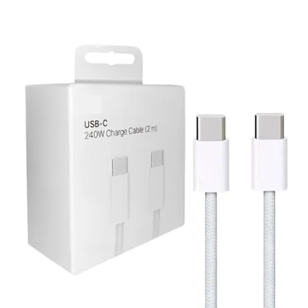 Cable Tipo C a Tipo C Carga rapida 240w de 2m Iphone