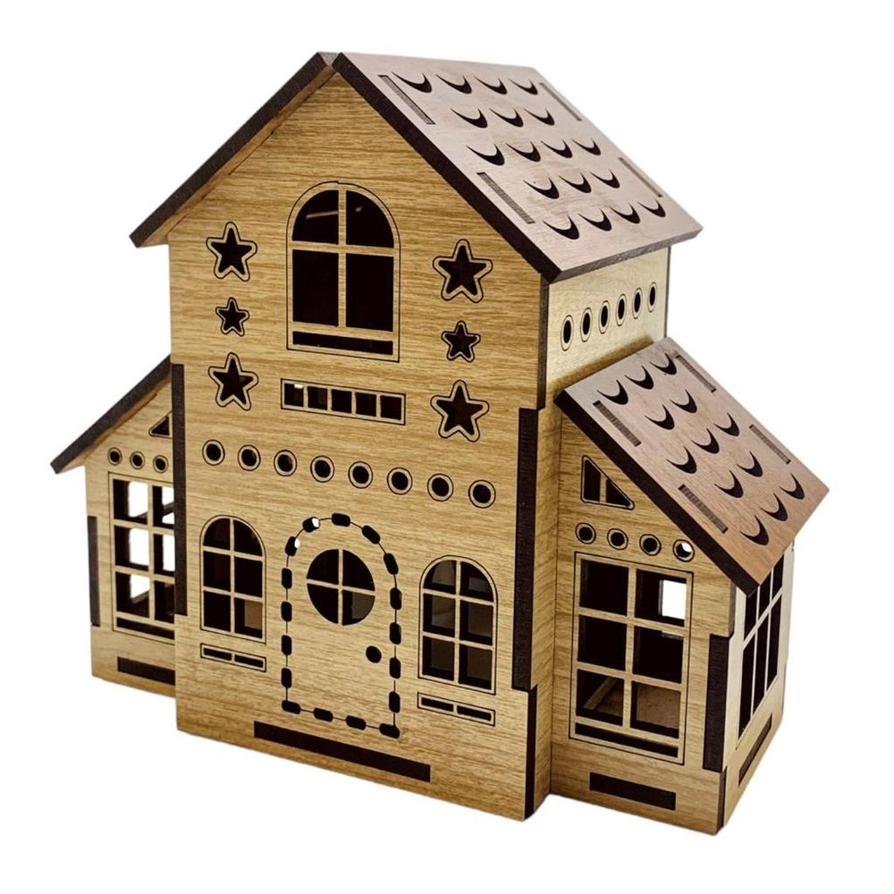 Casita Edw-Art Studio Modelo Ventanal Doble con Iluminación Casita Edw-Art Studio Modelo Ventanal Doble con Iluminación