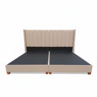RENOVA HOME - CAMA KING CON CABECERA ESTILO CANELÓN