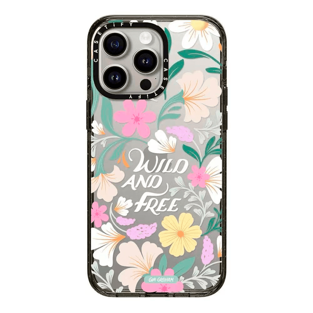 Case Casetify Wild And Free By Gia Graham con Magsafe para Iphone 15 Plus