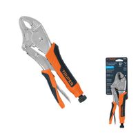 Pinza De Presion 10"" Mordaza Curva Mango De Vinil Truper PPT-10CX 17436