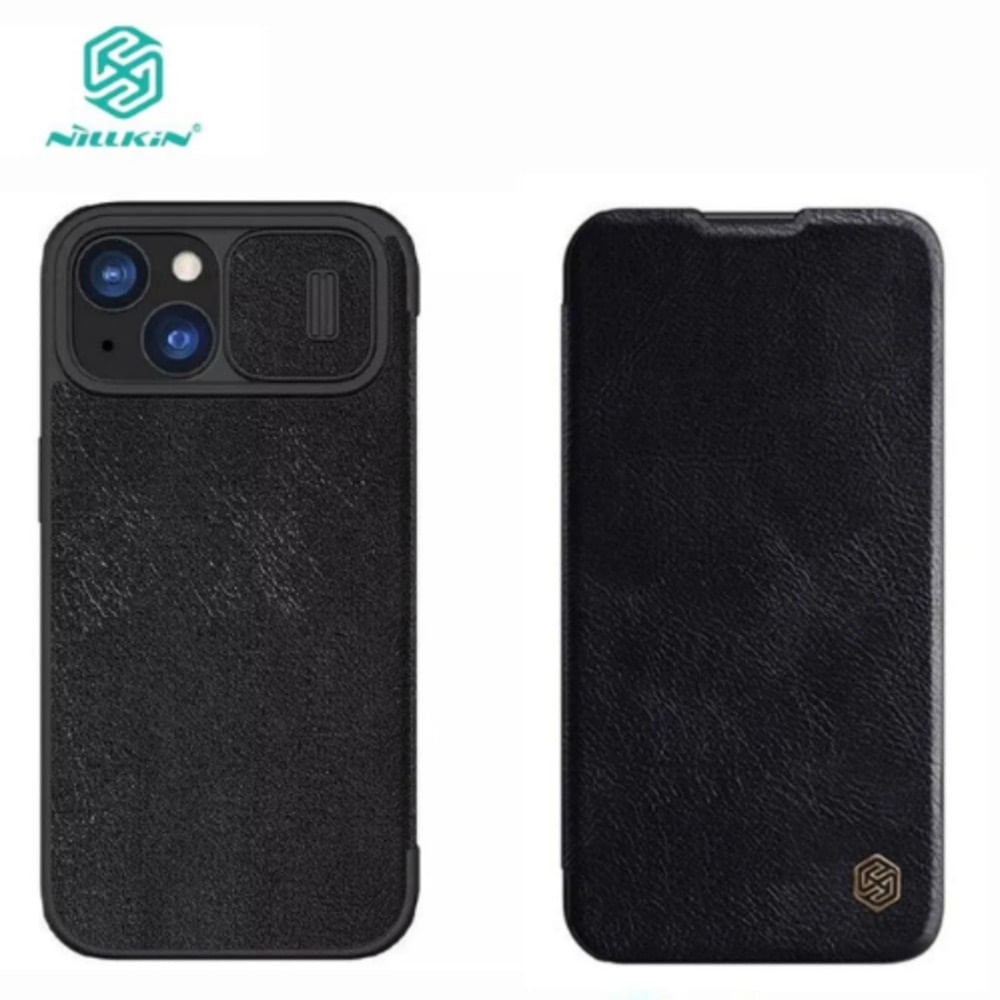 Case Qin Pro Leather para Iphone 14Pro Max -NEGRO