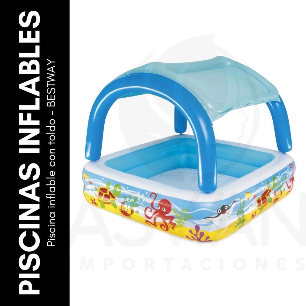 Piscina inflable con toldo - BESTWAY
