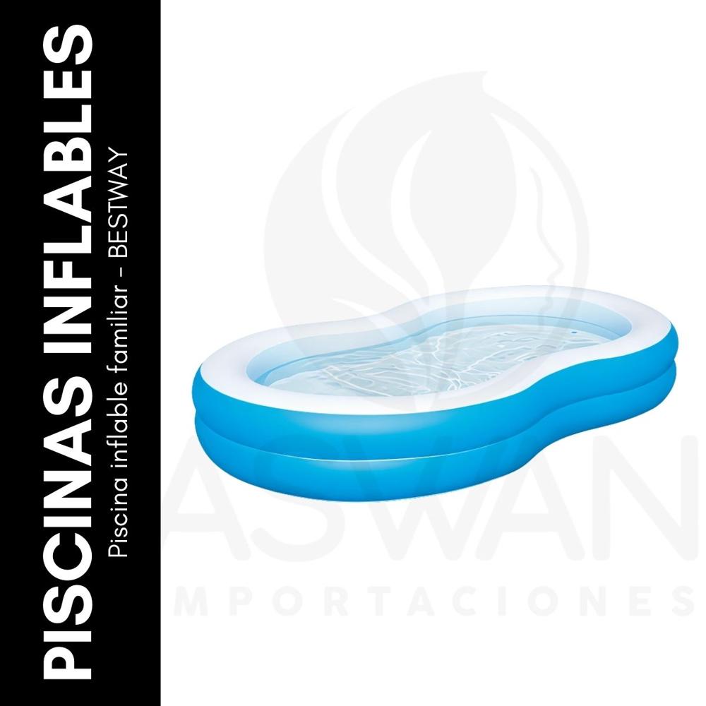 Piscina inflable familiar celeste - BESTWAY