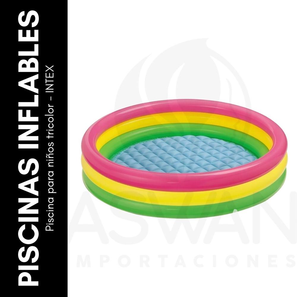 Piscina para niños tricolor - INTEX