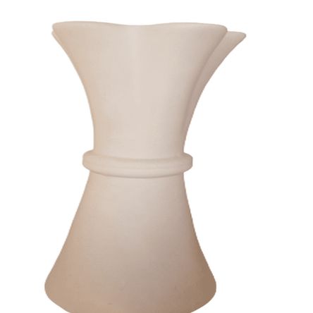 Florero Decorafloresymas Roma Blanco M Florero Decorafloresymas Roma Blanco M