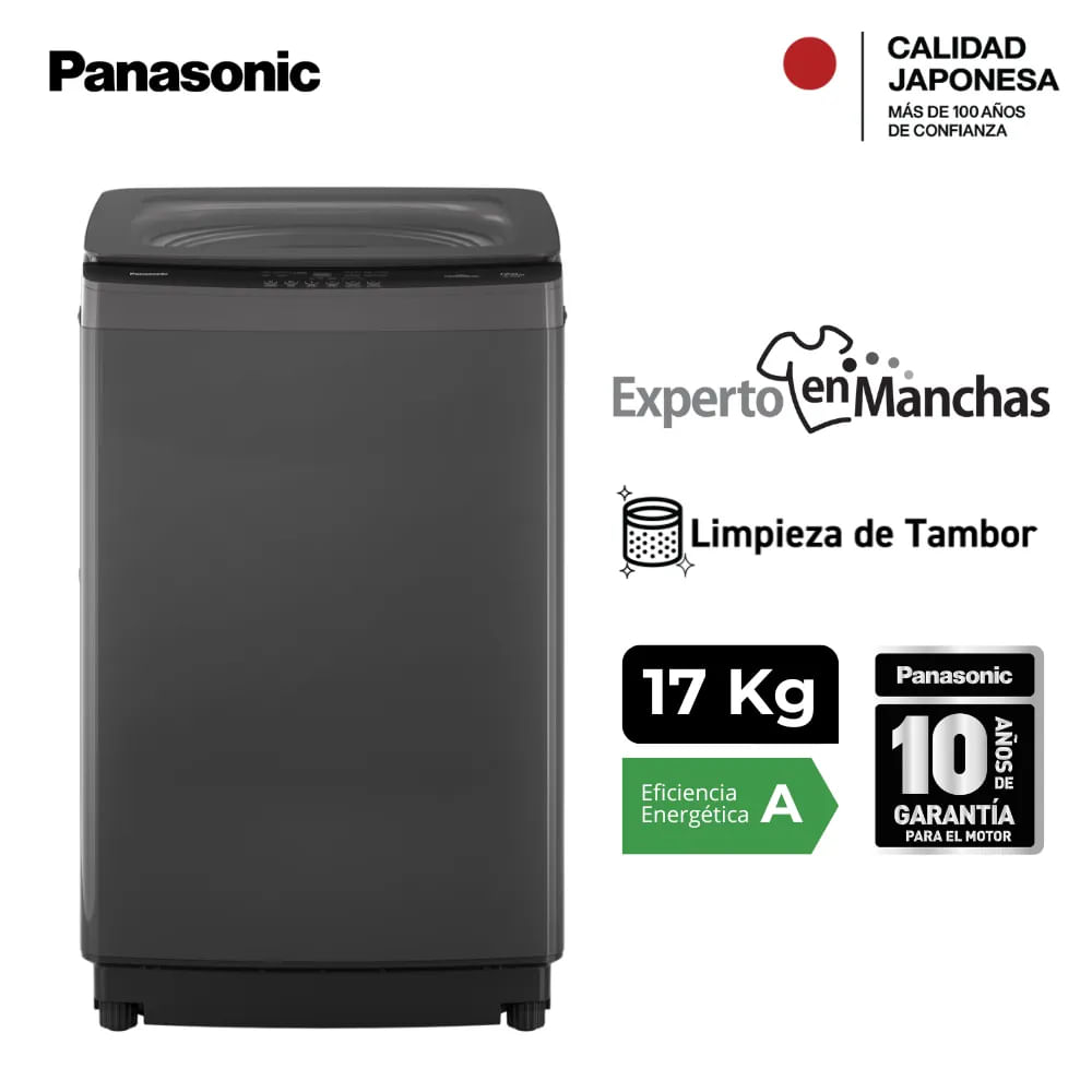 Lavadora Panasonic NA-F17JB1BRH - 17 kg Lavadora Panasonic NA-F17JB1BRH - 17 kg