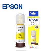Botella De Tinta Original T504 Yellow