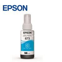 Botella De Tinta Original T673 Cyan
