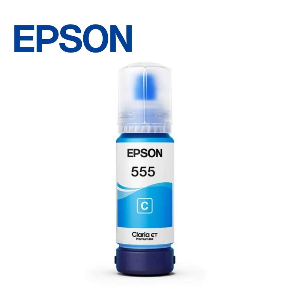 Botella De Tinta Original T555 Cyan