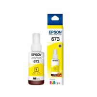 Botella De Tinta Original T673 Yellow