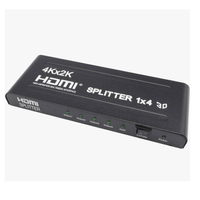 Splitter Hdmi 4k 30hz 1 entrada 4 salidas Trautech multiplicador distribuidor