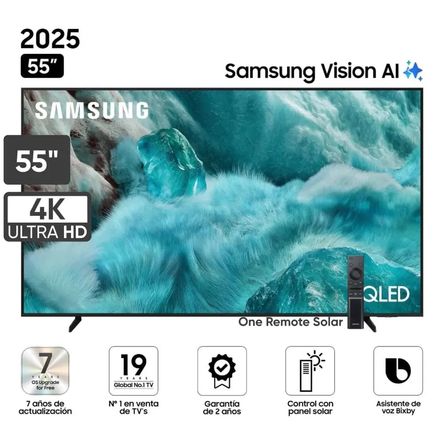 Televisor SAMSUNG QLED 55 UHD 4K Vision AI Smart TV QN55Q7FAAGXPE Televisor SAMSUNG QLED 55 UHD 4K Vision AI Smart TV QN55Q7FAAGXPE