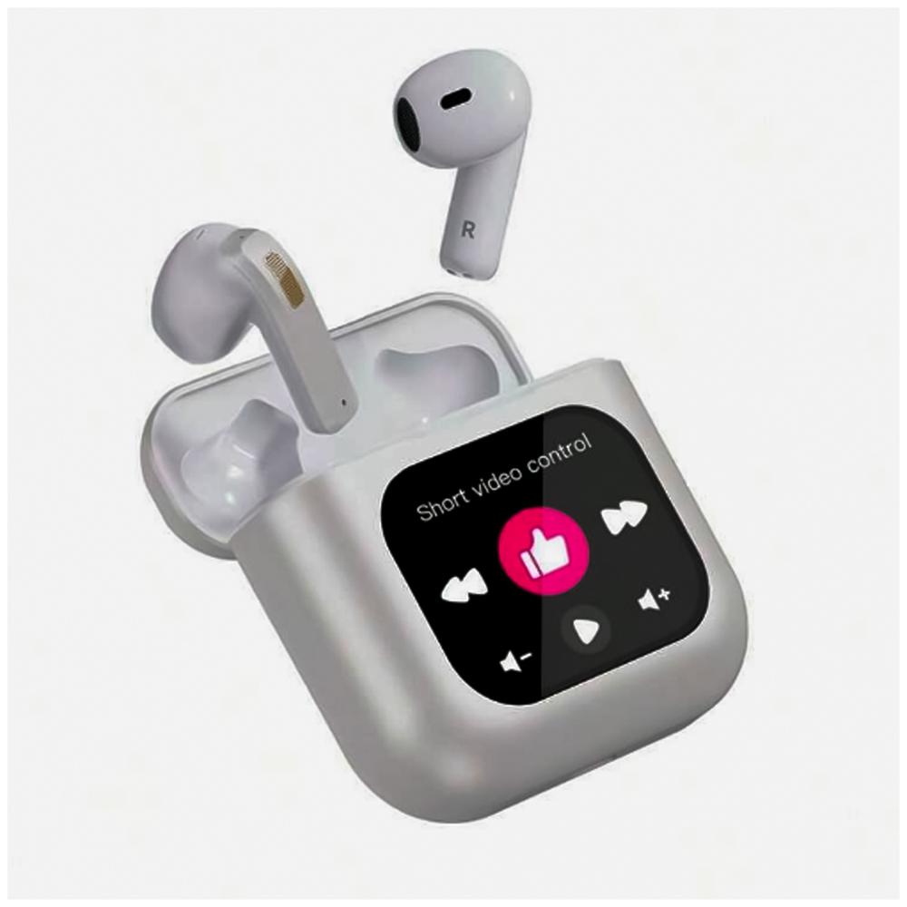 Audífonos ENC Smart Headset con Bluetooth K1 | Gris