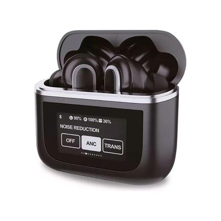 Audífonos Inalámbrico YX27 Pantalla Táctil con Bluetooth 5.3 | Negro