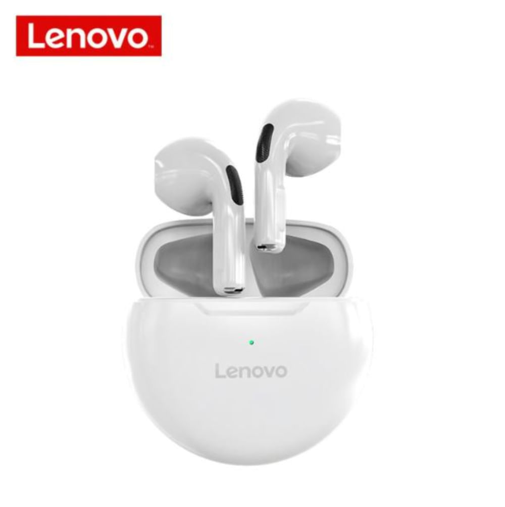 Auriculares inalámbricos Bluetooth Lenovo Ht38 Blancos