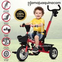 Triciclo Guiador 2 en 1  BOOTH Edición Limitada Red
