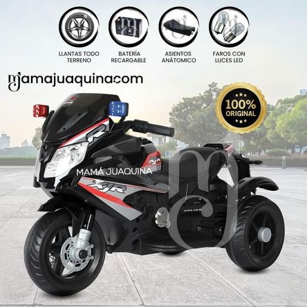 Trimoto a Batería para Niños «DELTA» Black Trimoto a Batería para Niños «DELTA» Black