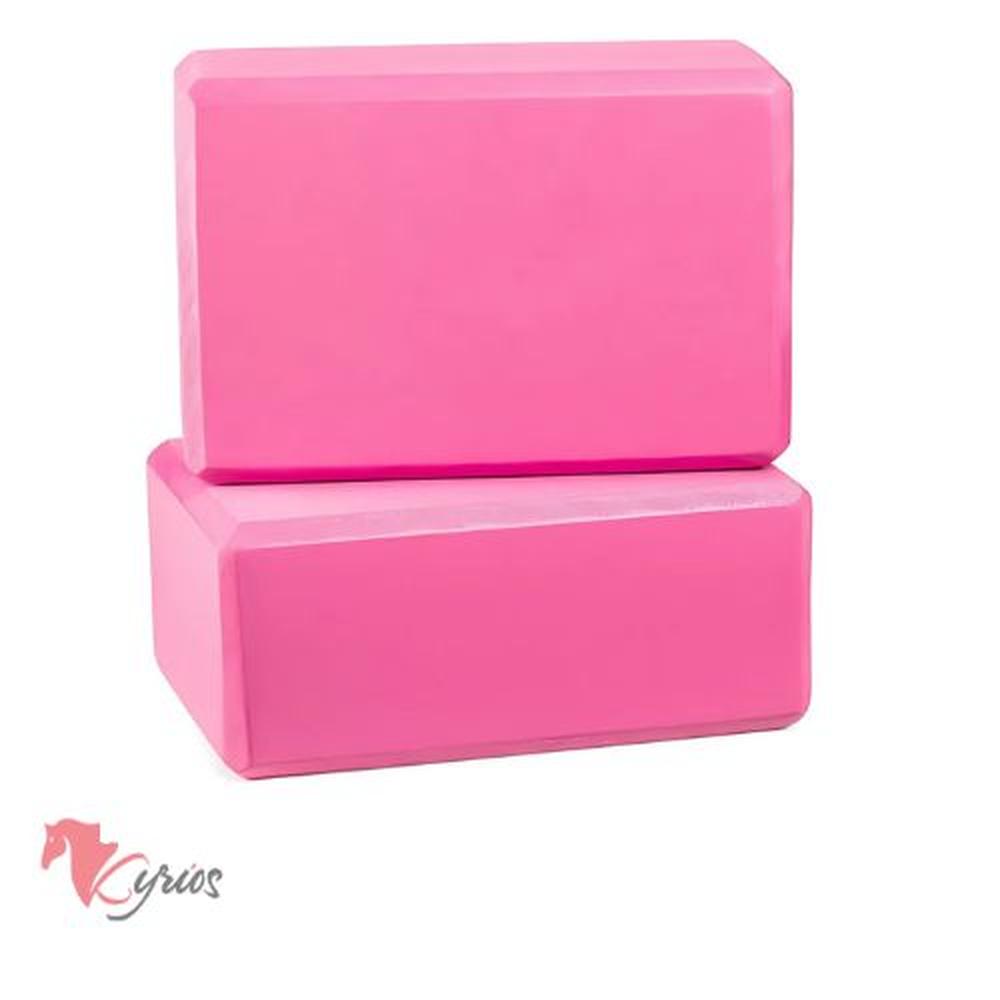 Ladrillo De Yoga 1 UND Color Rosado
