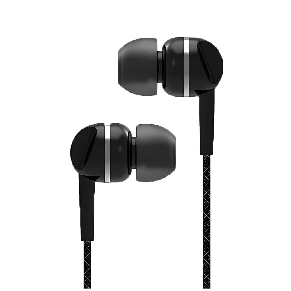 Audífonos Earphone S340B con cable Micrófono | Negro