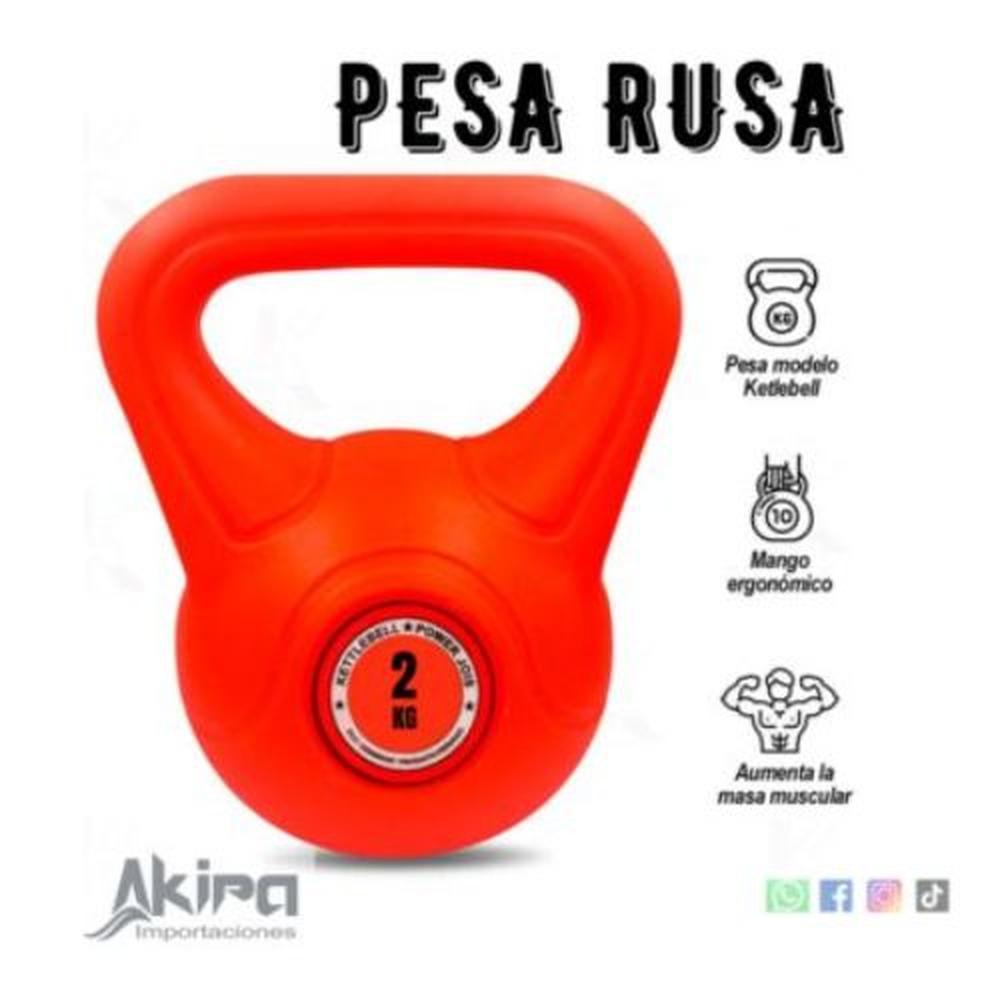 Pesa Rusa 2 Kilos Nacional PVC- Multicolor Multicolor Pesa Rusa 2 Kilos Nacional PVC- Multicolor Multicolor