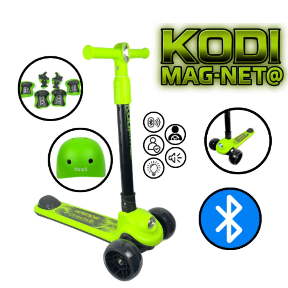 SCOOTER DE ADOLESCENTE KODI MAGNETO VERDE