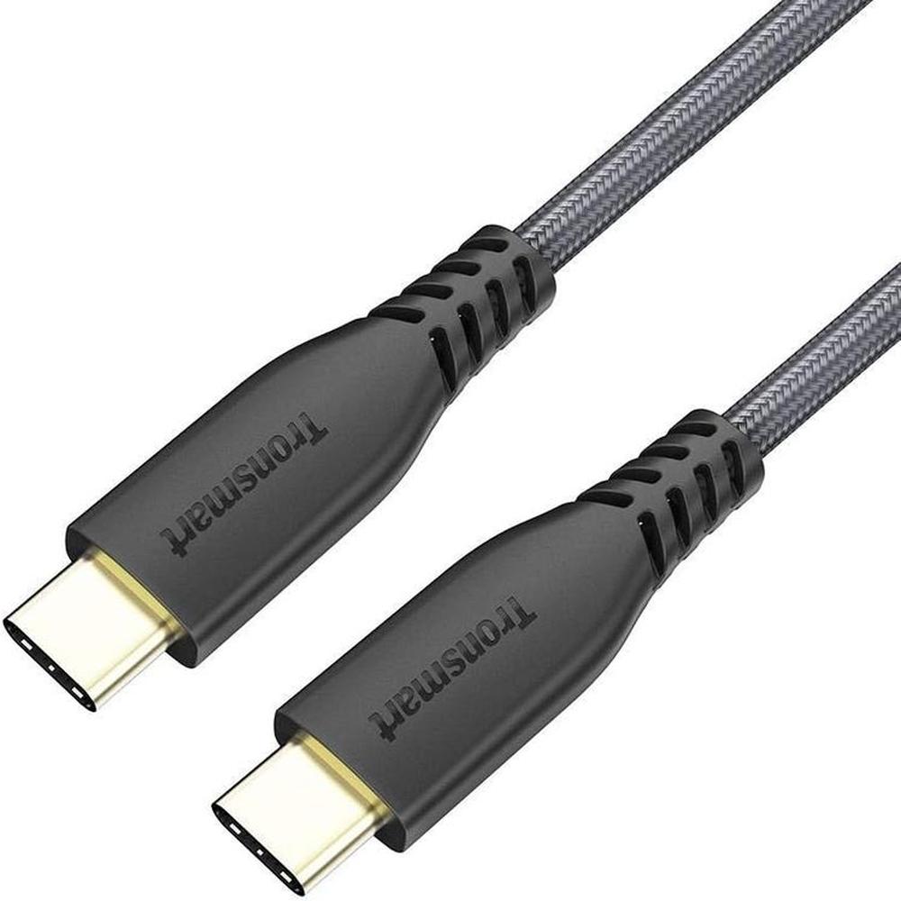 Cable Tronsmart TCC01 USB-C a USB-C 2.0 – Carga y Transferencia Segura