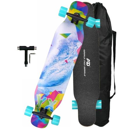 Skate Longboard 42'' Dancing Cruising Downhill - Sea Skate Longboard 42'' Dancing Cruising Downhill - Sea