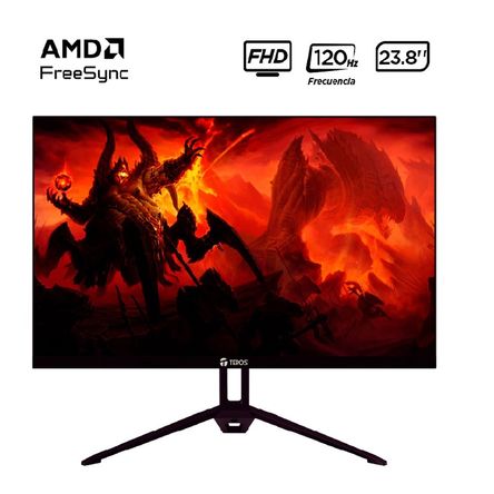 MONITOR PLANO TEROS TE-2415S 23.8 FHD IPS 120Hz 1ms HDMI MONITOR PLANO TEROS TE-2415S 23.8 FHD IPS 120Hz 1ms HDMI