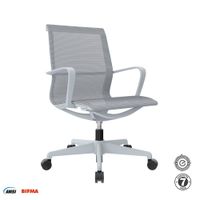 Silla Ergonómica Giratoria Nova Gerente Gris Althea Confort