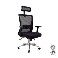 Silla Ergonómica Ken Presidente Negro Althea Confort