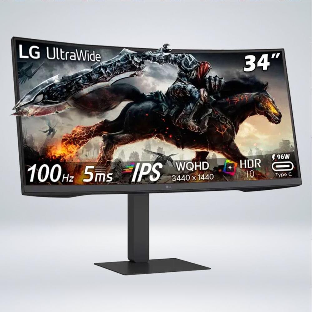 MONITOR 34U650A-B LG ULTRAWIDE QHD 34 IPS 100hz 5ms HDR10 SPEAKER 3800R