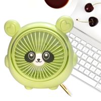Mini Ventilador para Escritorio Osito Verde