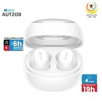 AUDIFONOS BLUETOOTH TWS MODELO AUT208 BLANCO