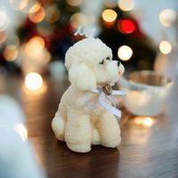 Vela Aromática Perrito Poodle en Cera de Soja