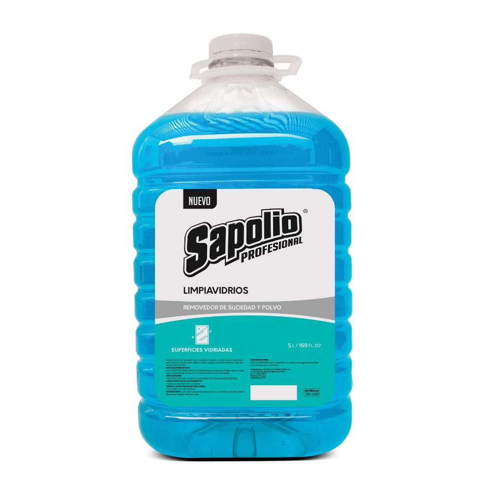 Limpiavidrios Sapolio 5lt