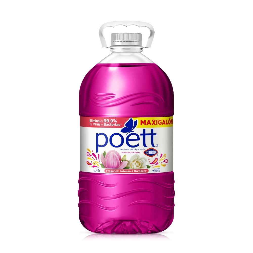 Limpiador Poett Primavera 4.5 litros