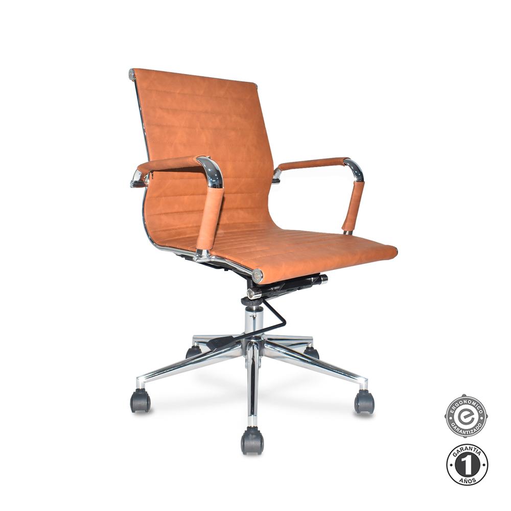 Silla Ergonómica Boss Gerente Camel Althea Confort