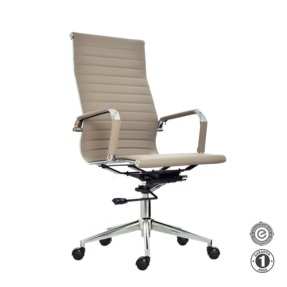 Silla Ergonómica Boss Presidente Taupe Althea Confort