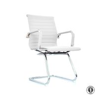 Silla Ergonómica Boss Interlocutor Blanco Althea Confort