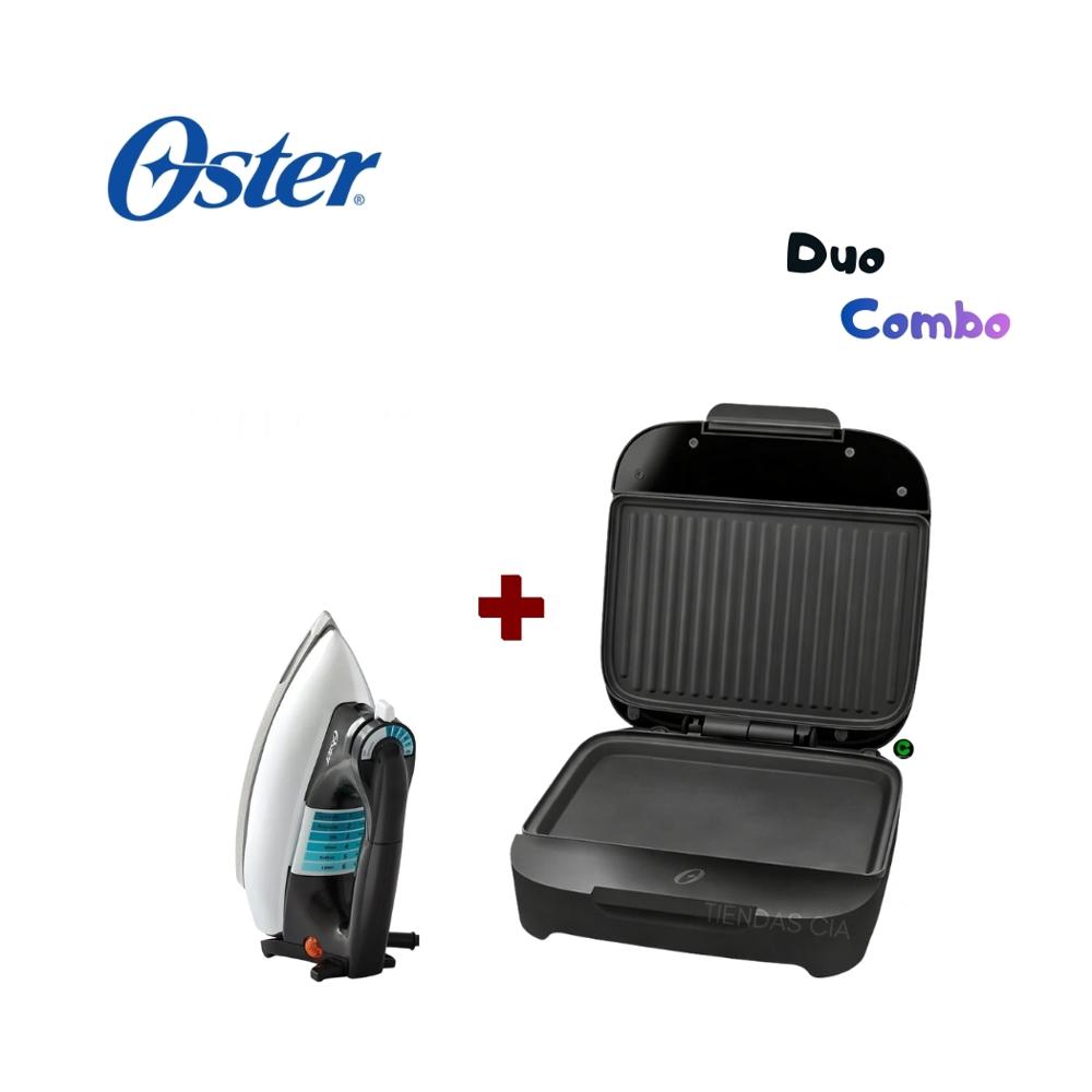 Combo Oster Sandwichera CKSTSM400 y Plancha GCSTBV4119