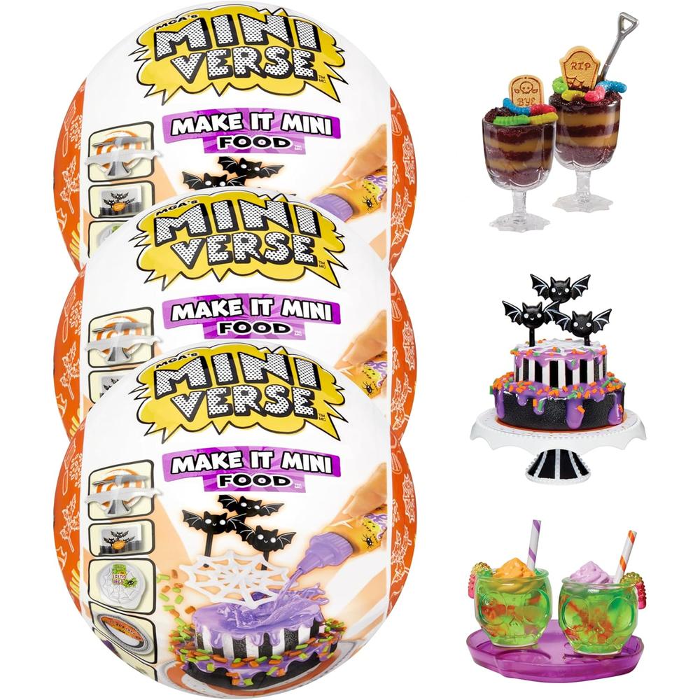 MGA Miniverse Beetlejuice comida pack 3