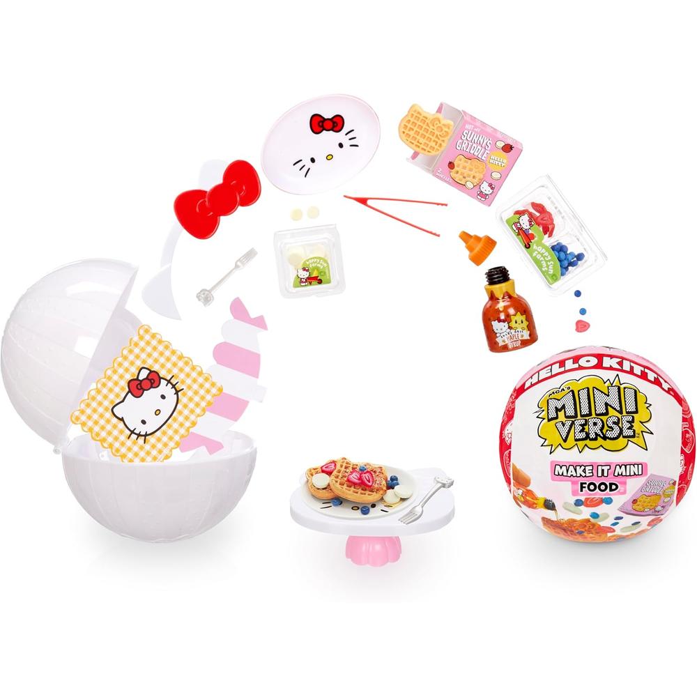 MGA Miniverse Hello Kitty Sanrio comida