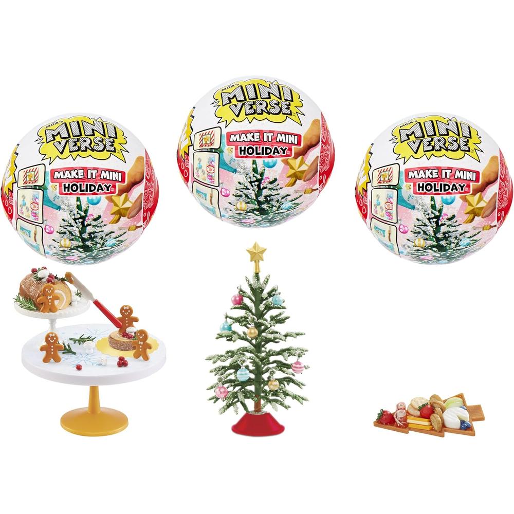 MGA Miniverse navidenos pack 3