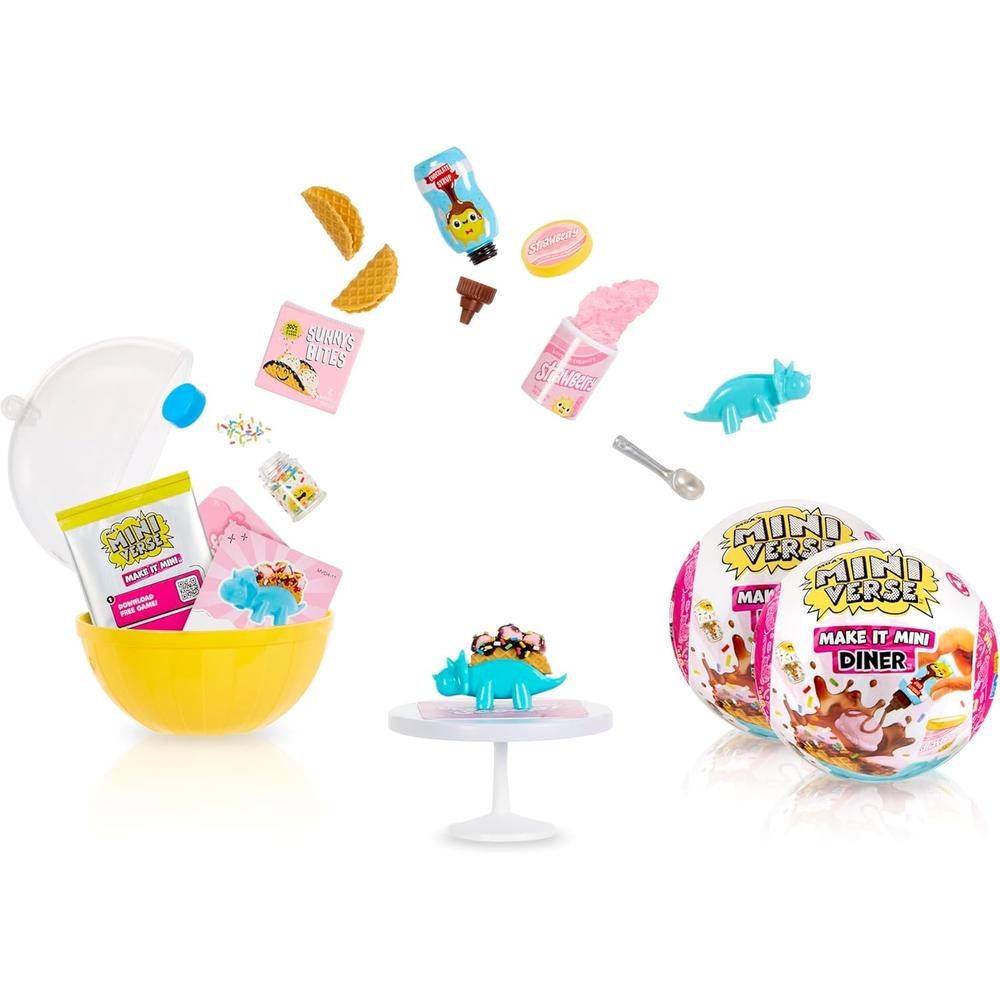 MGA Miniverse Diner pack 2 comida
