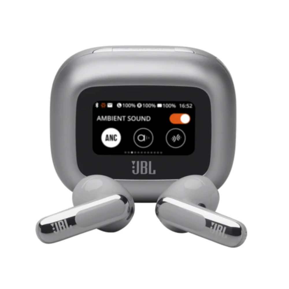 FU Audifono JBL Live Flex 3 50H Plateado