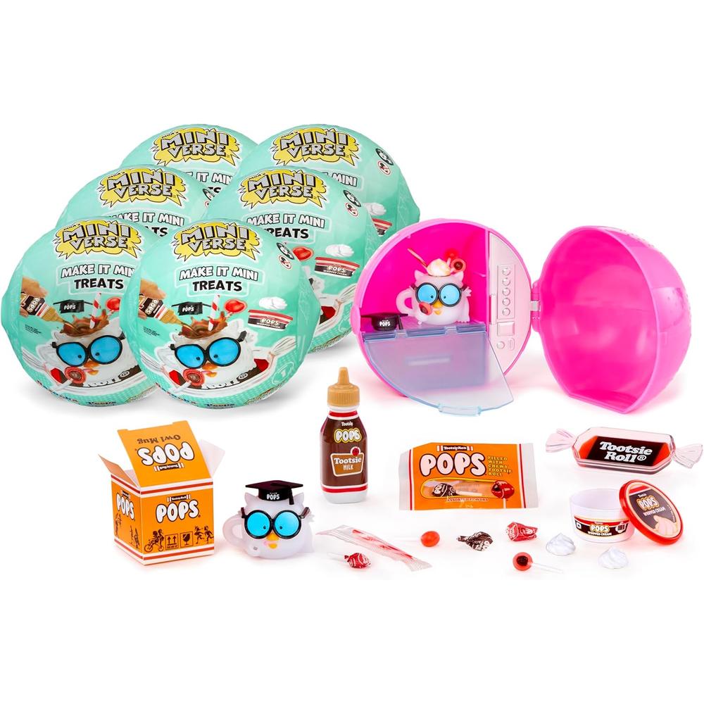 MGA Miniverse Delicias pack 6 dulces